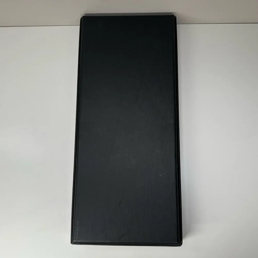 Gucci | Flat Long Gift Box | Black/White | Approx. L1.25 x W5.5 x H12.75 in
